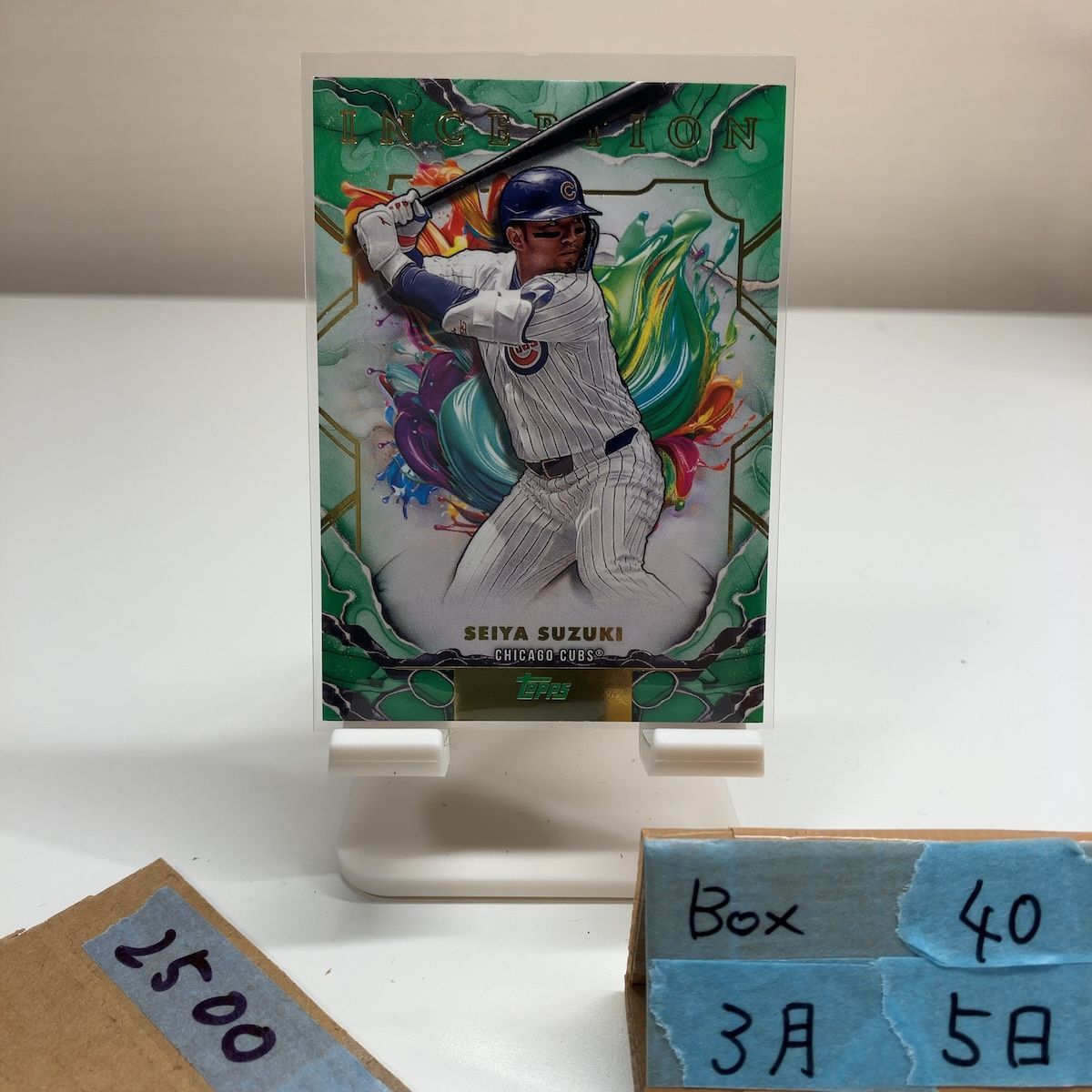 2025 Topps 鈴木誠也 Seiya Suzuki シカゴカブス Inception カード 