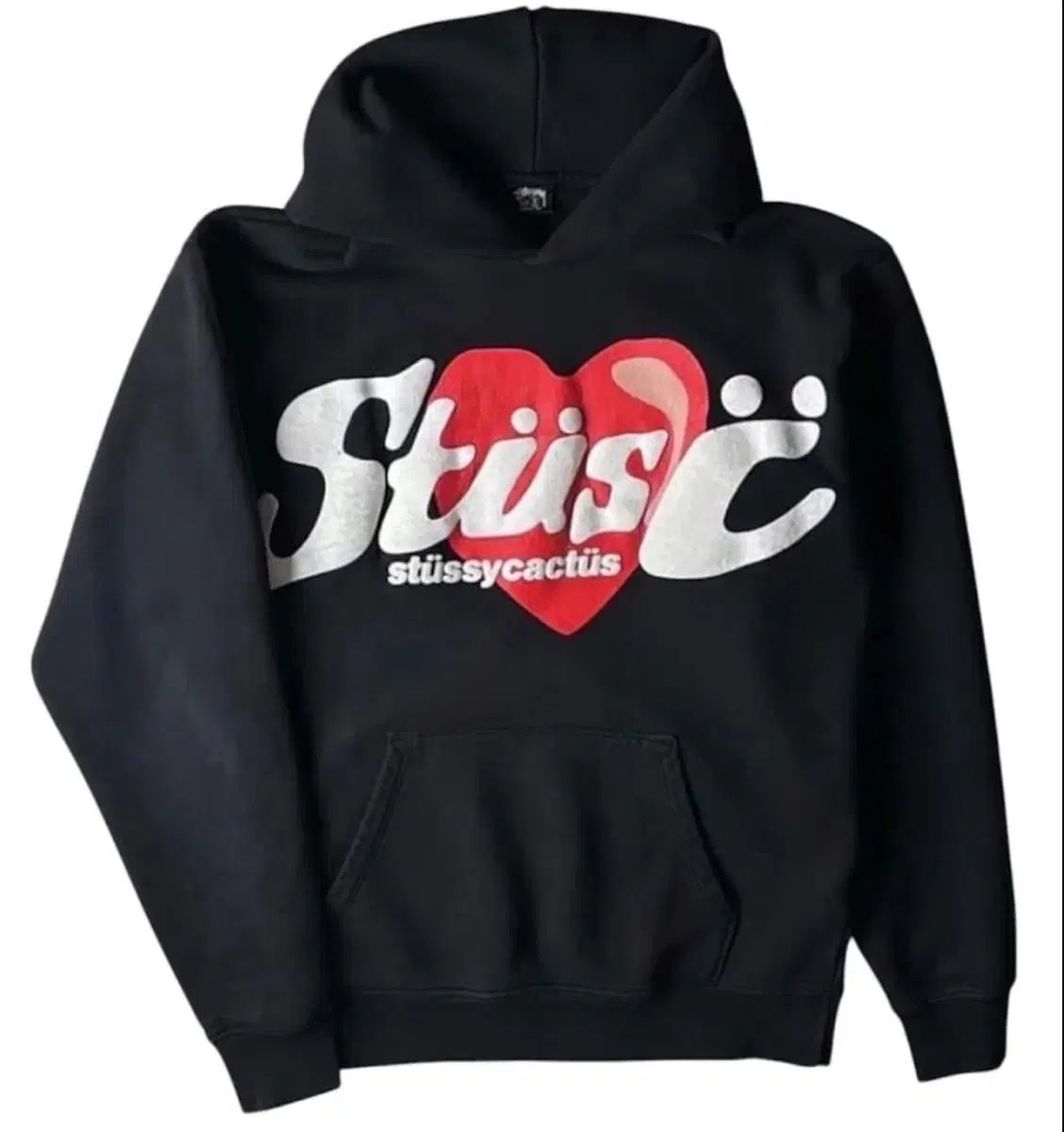 (レア) STUSSY ステューシー x CPFM ハート フーディー Tシャツ ブラック S