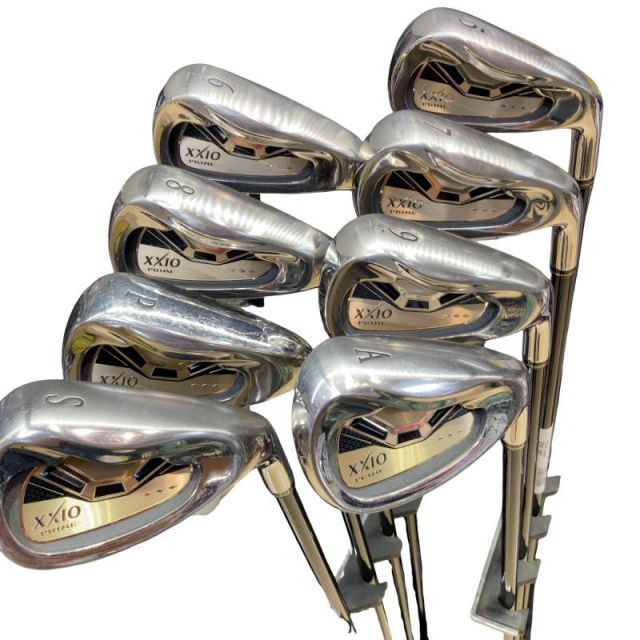 【中古】 ダンロップ XXIO PRIME(2011) 8S アイアンセット IR XXIO SP600(アイアン) (フレックスR) メンズ 男性用 右利き 右用 Cランク ゴルフクラブ