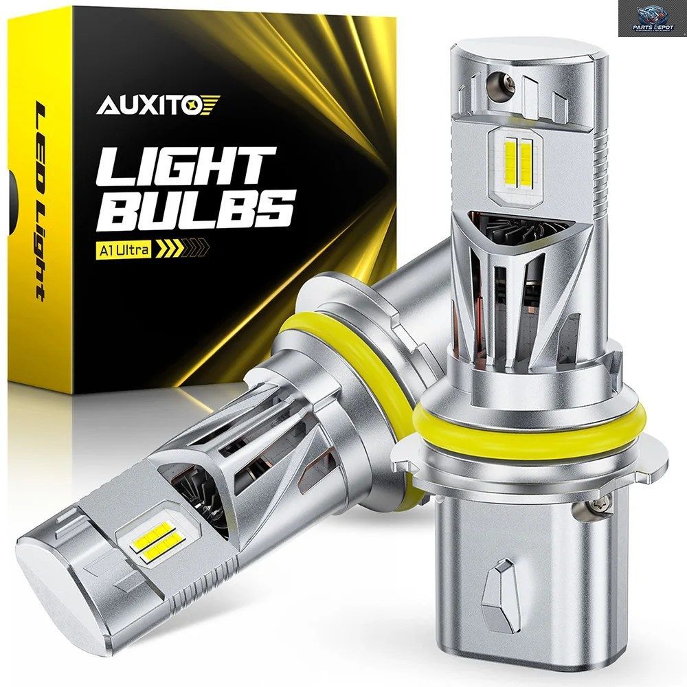 CANBUS 9007 HB5 LEDヘッドライト 2個セット ターボ 80W 25000LM 6500K ハイビーム/ロービーム対応 超強力12Vランプ 9,333円