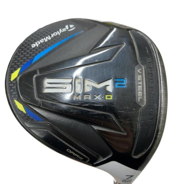 【中古】 テーラーメイド SIM2 MAX-D 7W フェアウェイウッド FW TENSEI BLUE TM50(SIM2 FW) (フレックスR) メンズ 男性用 右利き 右用 Cランク ゴルフクラブ