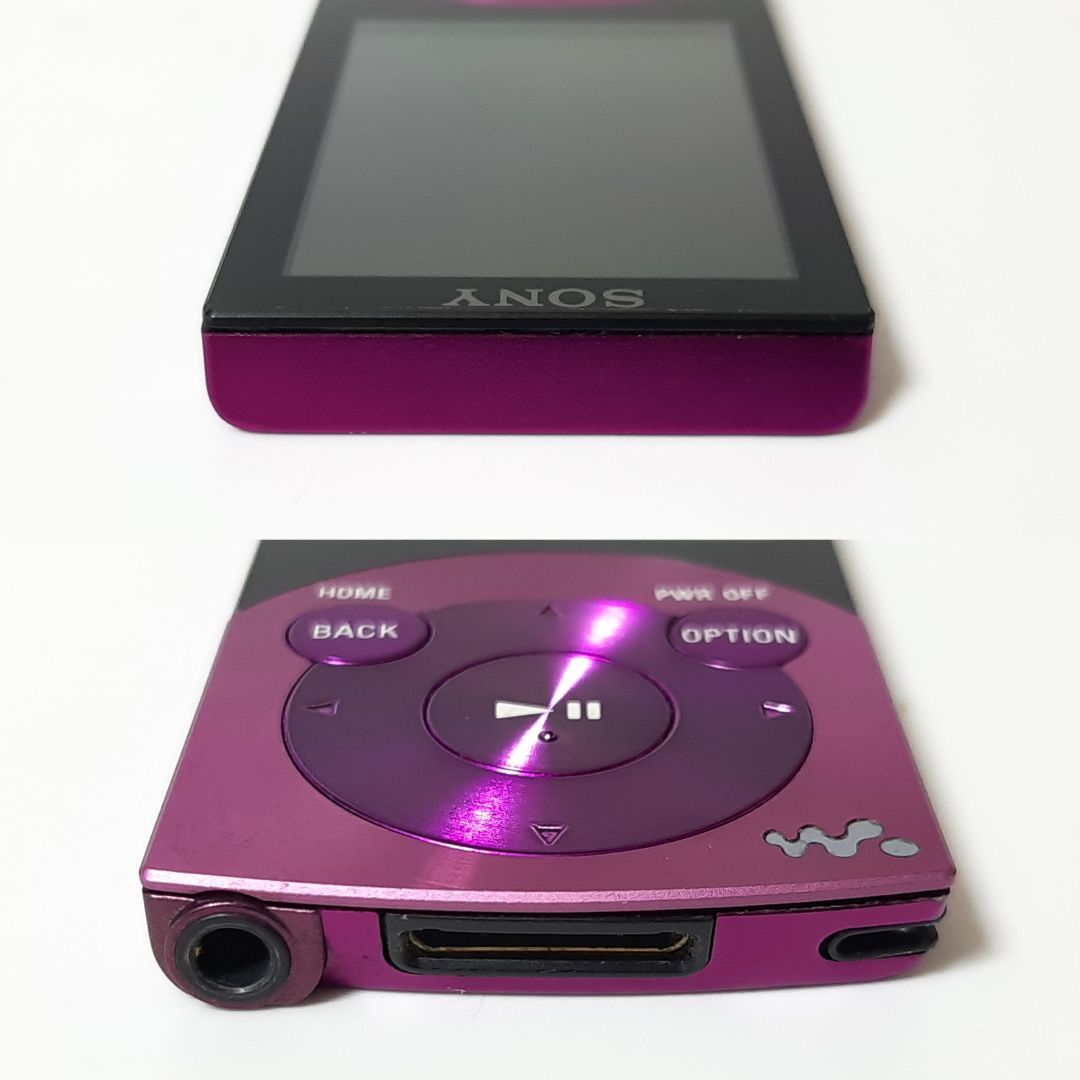 オーディオ機器 SONY WALKMAN NW-S745K バイオレット 16GB 本体