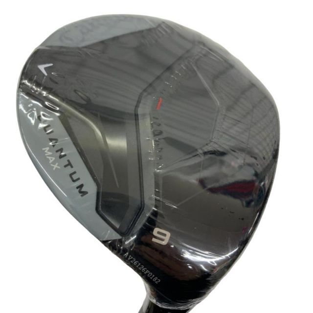 【中古】 キャロウェイ QUANTUM MAX 9W フェアウェイウッド FW 純正特注シャフト (フレックスSR) メンズ 男性用 右利き 右用 Aランク ゴルフクラブ