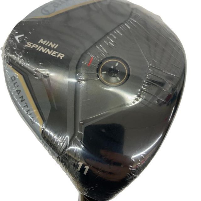 【中古】 キャロウェイ QUANTUM MINI SPINNER 11W フェアウェイウッド FW 純正特注シャフト (フレックスS) メンズ 男性用 右利き 右用 Aランク ゴルフクラブ