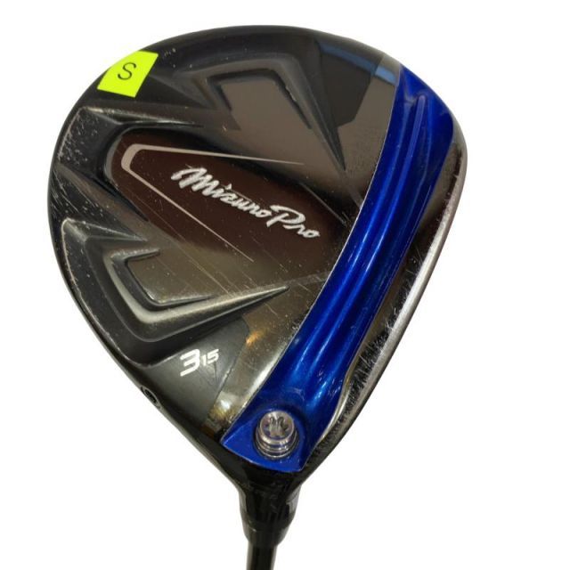 【中古】 ミズノ Mizuno Pro(2019) 3W フェアウェイウッド FW TOUR AD GM-1 F (フレックスS) メンズ 男性用 右利き 右用 Cランク ゴルフクラブ