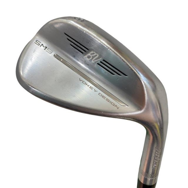 【中古】 タイトリスト VOKEY SPIN MILLED SM9 ツアークロム 56°/14°F ウェッジ WG BV 105 (フレックスその他) メンズ 男性用 右利き 右用 Cランク ゴルフクラブ