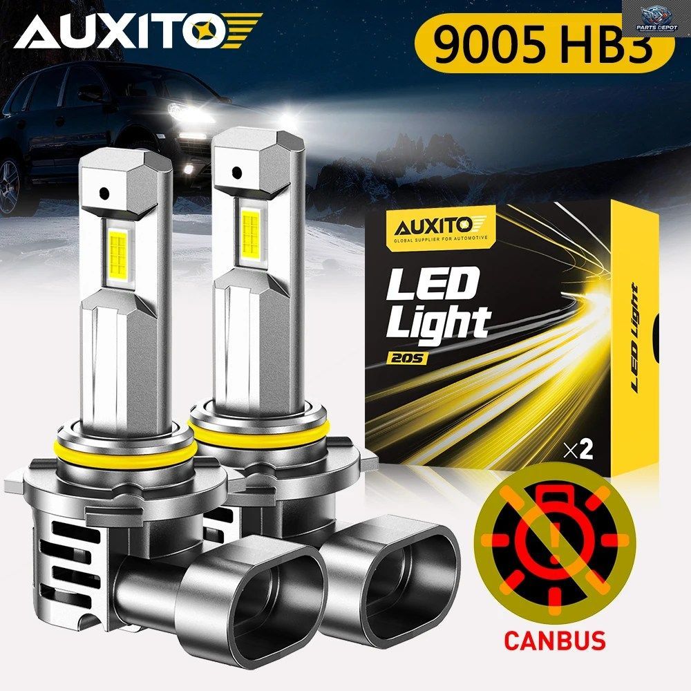 2個入り 9005 HB3 LED CANBUS ターボ スーパー カー ヘッドライト フォード トヨタ ホンダ クライスラー アウトランダー ホワイト 超強力 6
