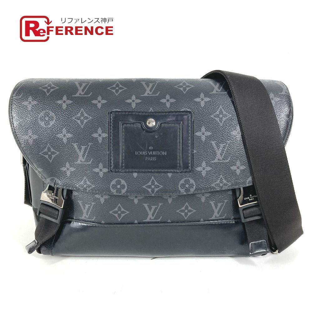 LOUIS VUITTON ルイヴィトン ショルダーバッグ メッセンジャー ヴォワヤージュPM M40511 モノグラムエクリプスキャンバス ブラック