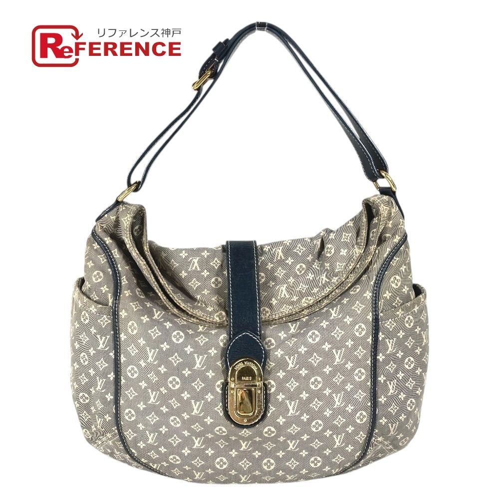 LOUIS VUITTON ルイヴィトン ショルダーバッグ ロマンス M56700 モノグラムイディール アンクル ネイビー