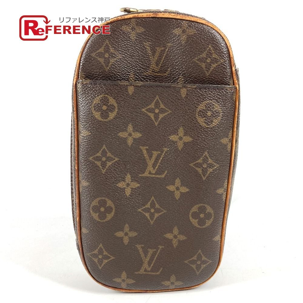 LOUIS VUITTON ルイヴィトン ボディバッグ ポシェット ガンジュ ポシェットガンジュ M51870 モノグラムキャンバス ブラウン