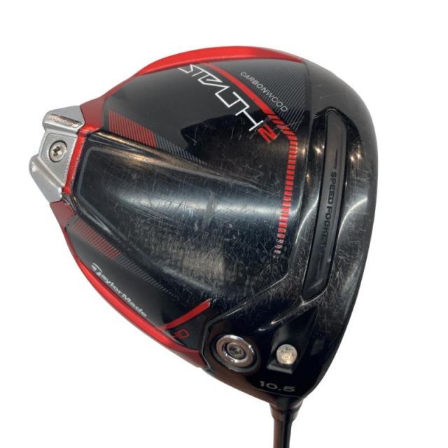 【中古】 テーラーメイド STEALTH2 HD 10.5° ドライバー DR TENSEI RED TM50(STEALTH DR) (フレックスSR) メンズ 男性用 右利き 右用 Cランク ゴルフクラブ
