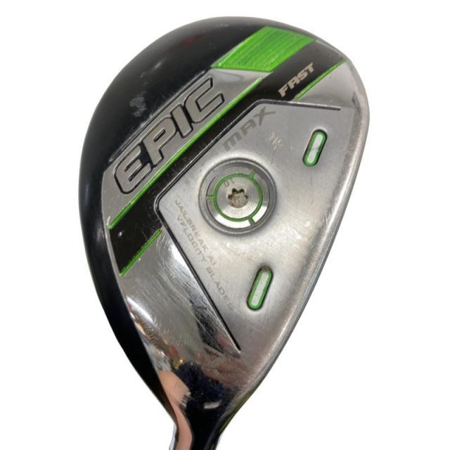 【中古】 キャロウェイ EPIC MAX FAST U4 ユーティリティ UT リシャフト (フレックスその他) メンズ 男性用 右利き 右用 Cランク ゴルフクラブ