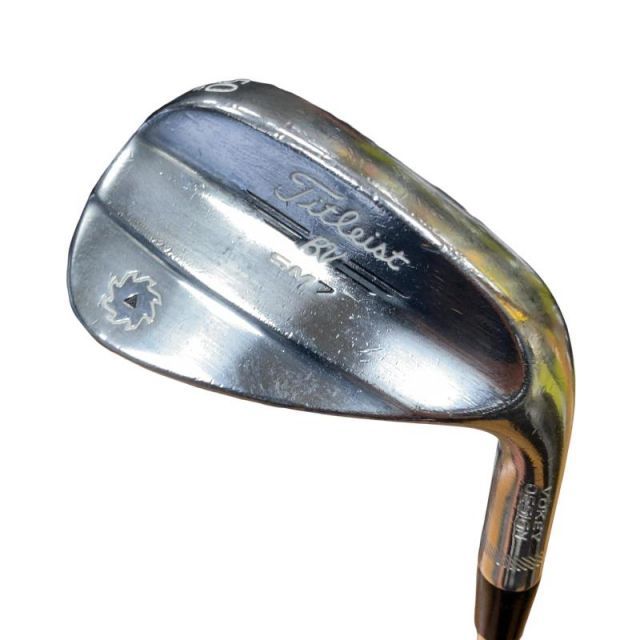 【中古】 タイトリスト VOKEY SPIN MILLED SM7 ツアークロム 50°/12°F ウェッジ WG NS PRO MODUS3 TOUR120 (フレックスS) メンズ 男性用 右利き 右用 Cランク ゴルフクラブ