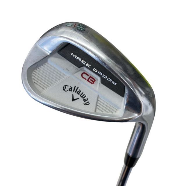 【中古】 キャロウェイ MACK DADDY CB クロムメッキ 48°/10° ウェッジ WG NS PRO ZELOS 7 (フレックスS) メンズ 男性用 右利き 右用 Cランク ゴルフクラブ