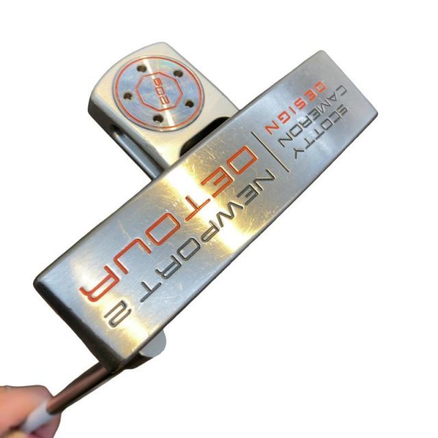 【中古】 タイトリスト SCOTTY CAMERON DETOUR NEWPORT 2 34インチ パター PT スチール (フレックスその他) メンズ 男性用 右利き 右用 Dランク ゴルフクラブ