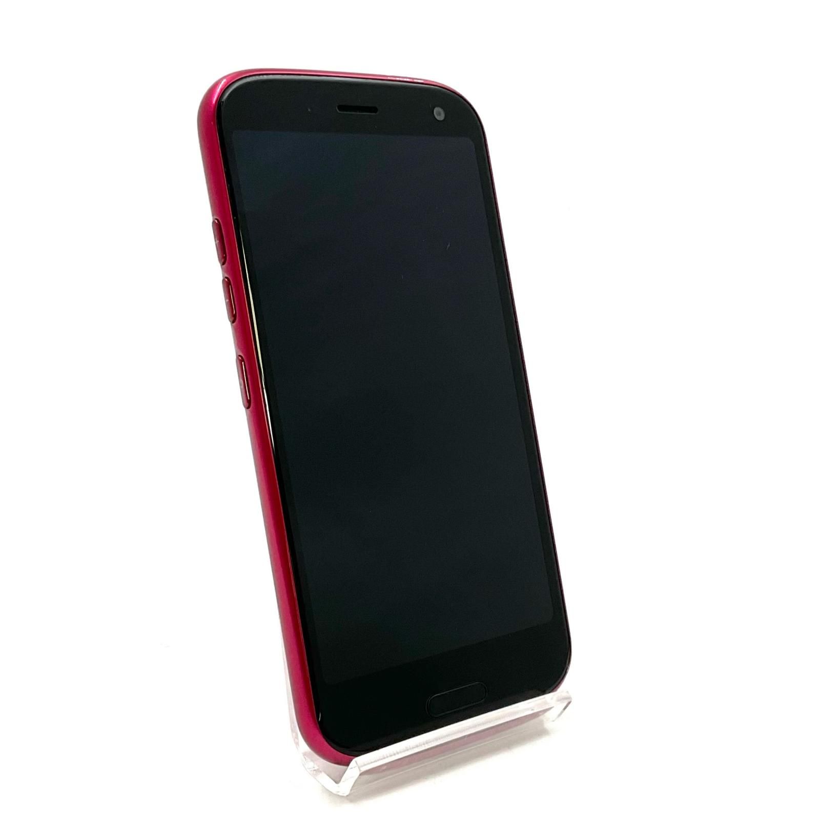 美品】富士通 らくらくスマホ F-52B 64GB ピンク SIMフリー docomo 