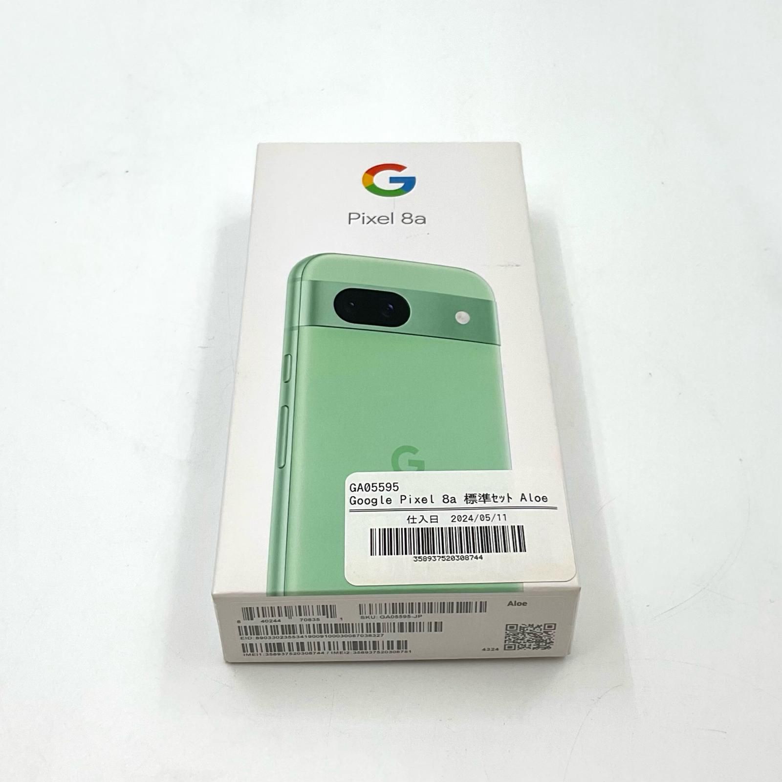 美品】Pixel 8A 128GB Aloe SIMフリー 白ロム - メルカリ