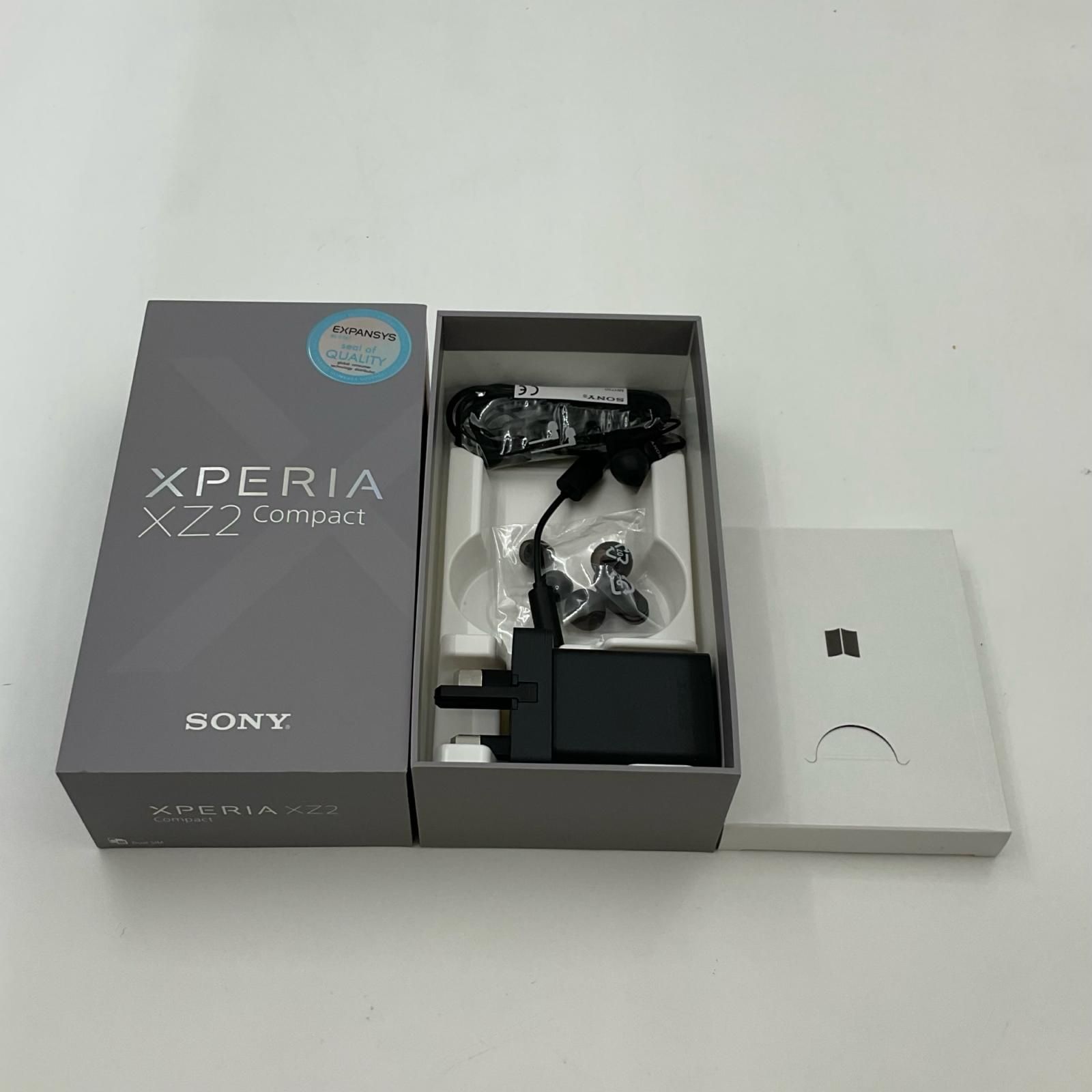 全額返金保証】【最速発送】Sony Xperia XZ2 Compact 64GB ブラック