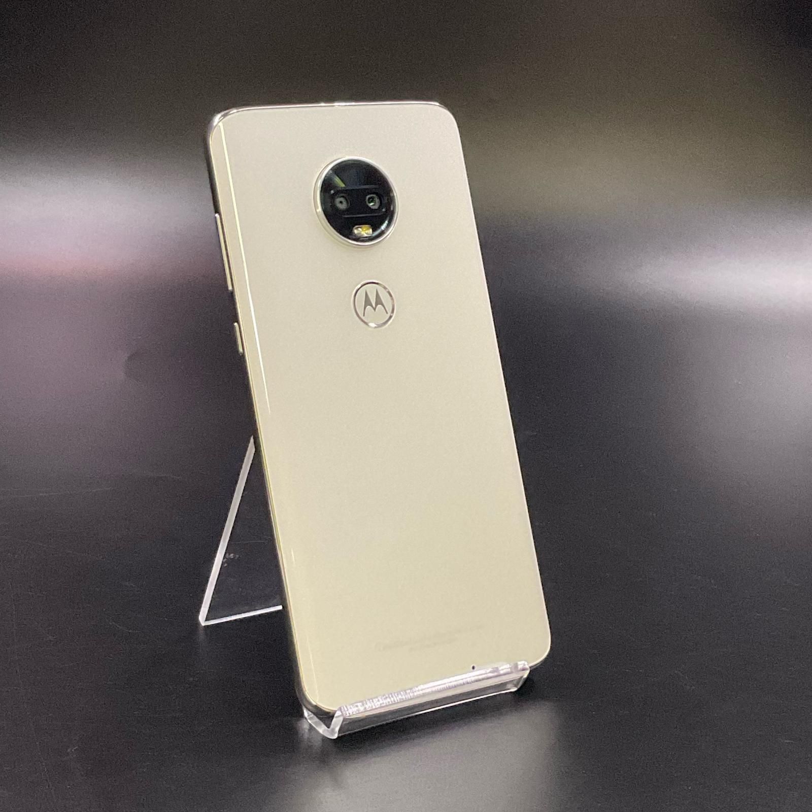 美品 Motorola moto g 7 64GB ホワイト SIMフリー - メルカリ