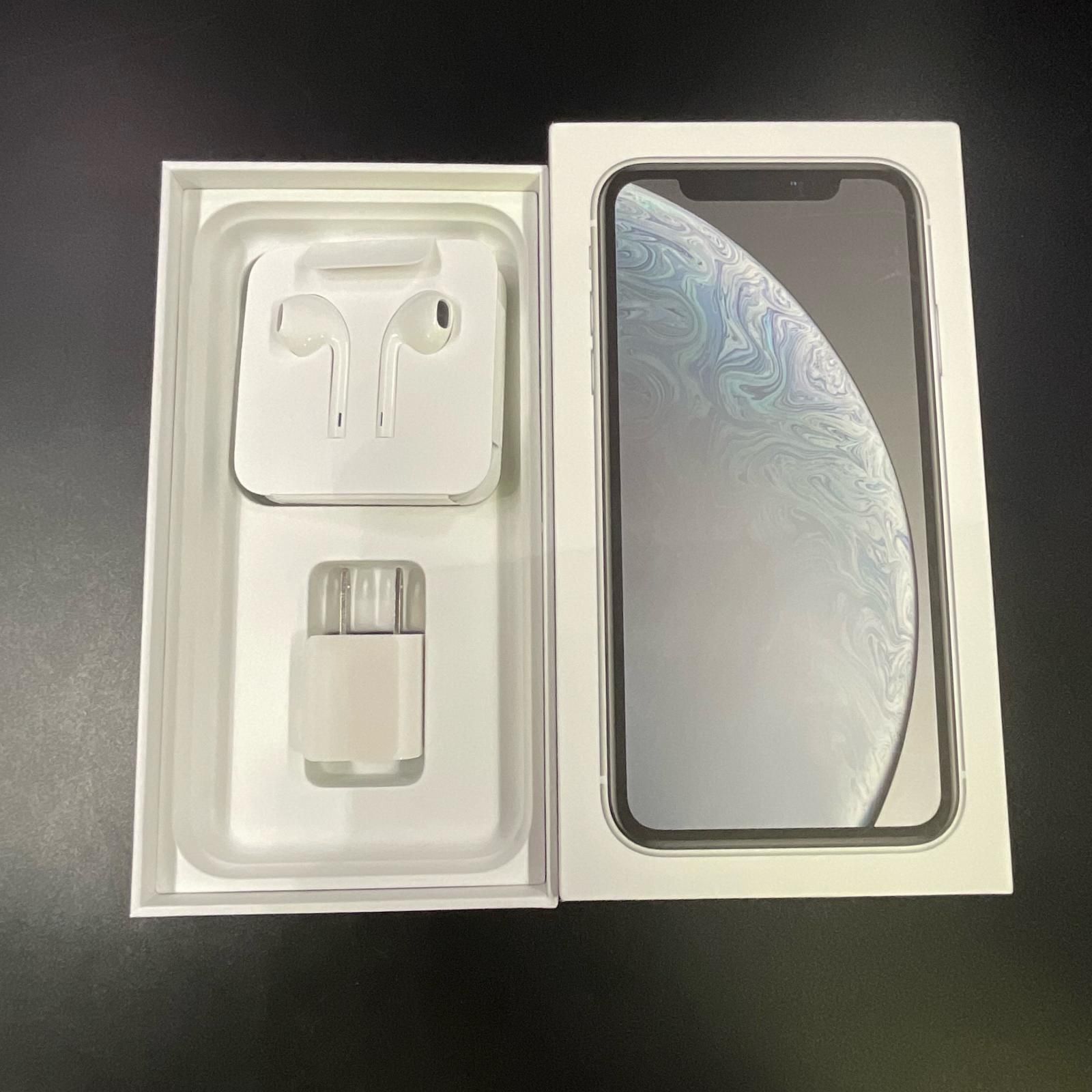 iPhone XR 64GB ホワイト docomo 白ロム 美品 92% - メルカリ