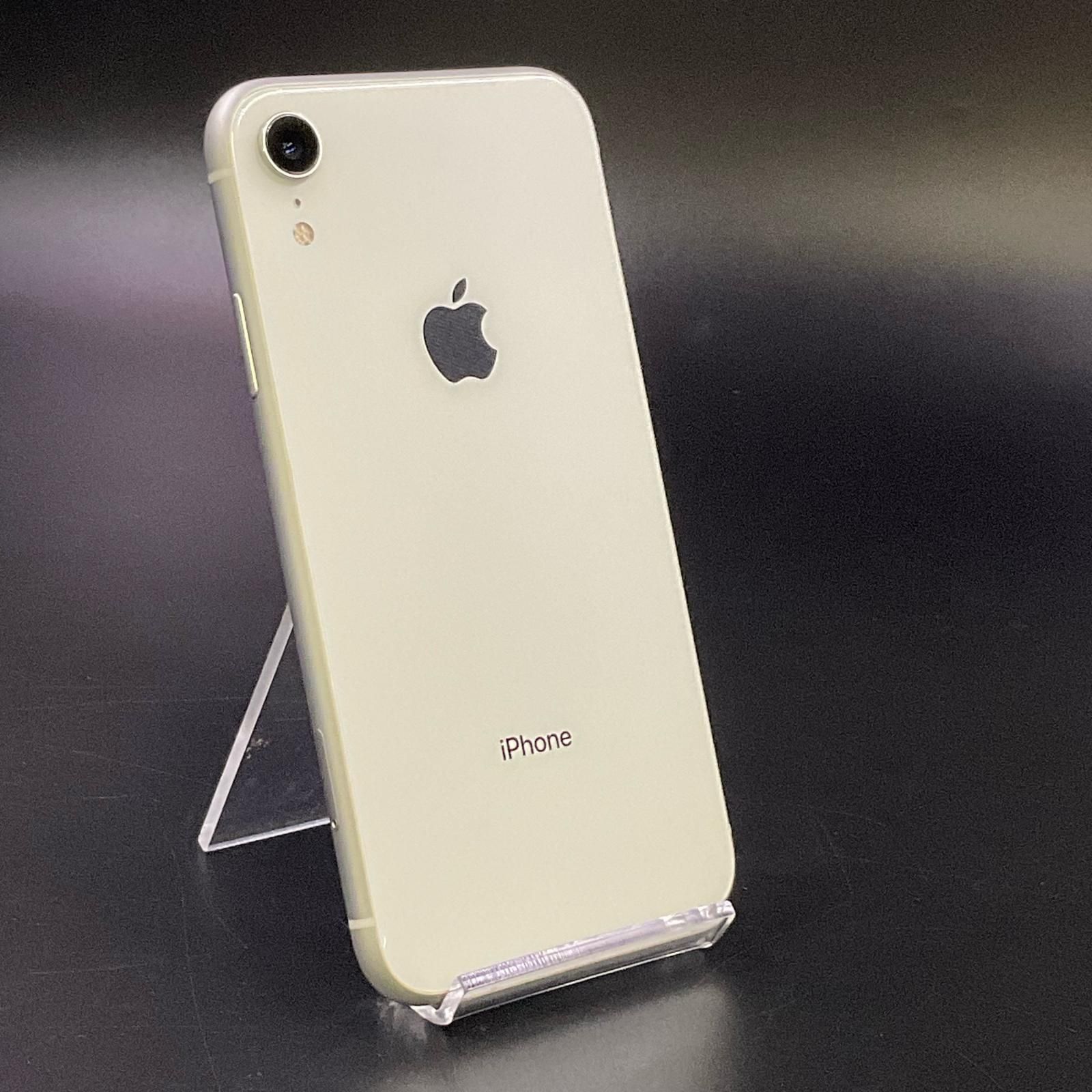 iPhone XR 64GB ホワイト docomo 白ロム 美品 92% - メルカリ