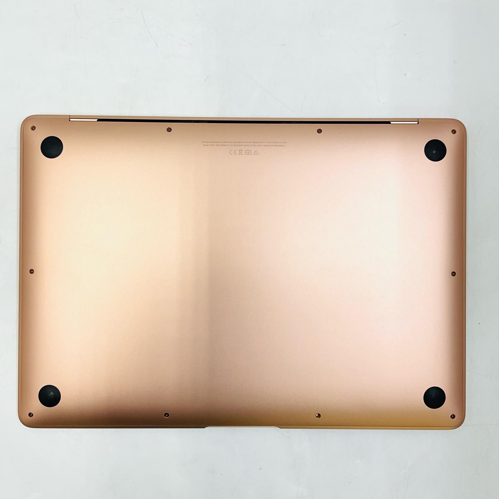 MacBook Air M1 13インチ 2020 ゴールド 90%美品 - メルカリ