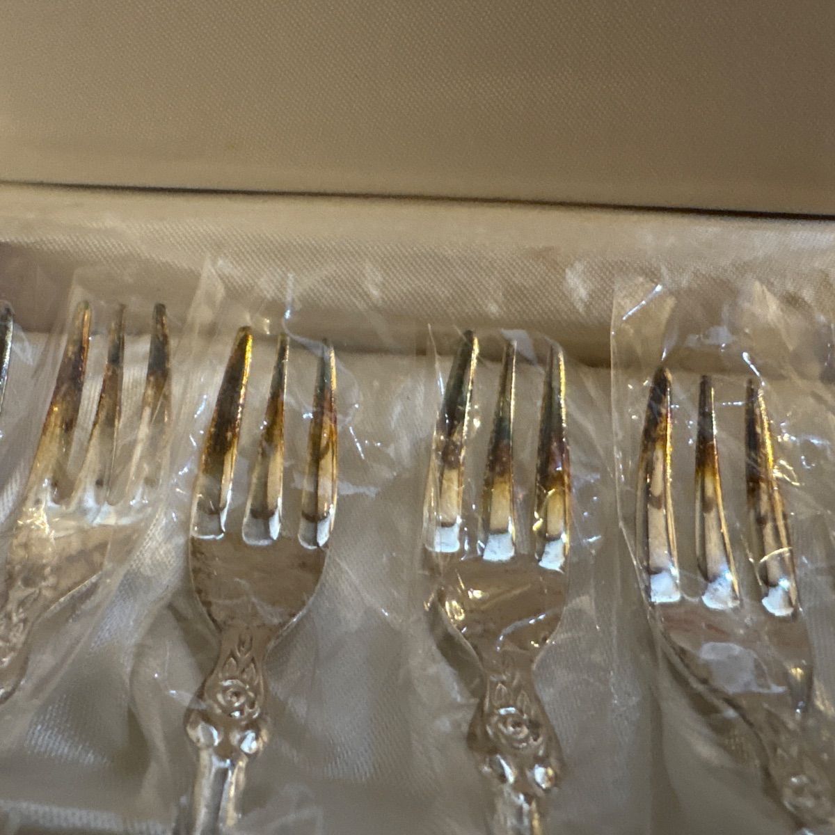 ANTIQUE フォーク&スプーン 未使用保管品】Original My lovely collection カトラリーセット