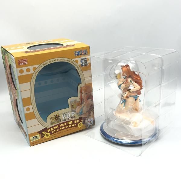 ワンピースPOP ver B.B_SP 20th Anniversary セット 中古】メガハウス P.O.P ナミ Ver.BB_SP 20th Anniversary Portrait.Of