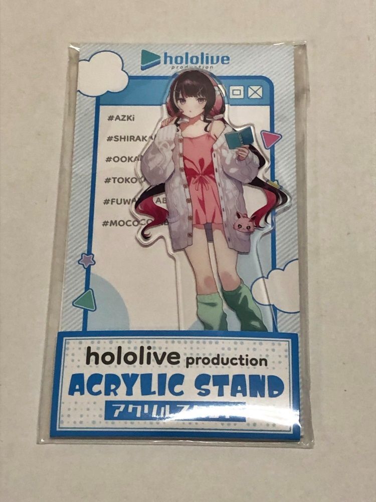 27.【未開封】AZKi ルームウェア アクリルスタンド ローソン