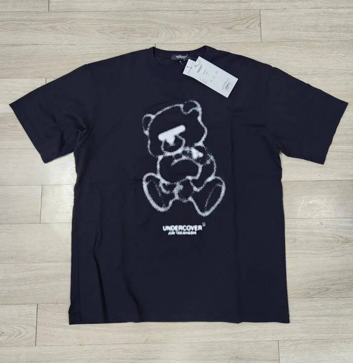 4 新品 UNDERCOVER アンダーカバー Teddy Bear Tシャツ ブラック 11,187円