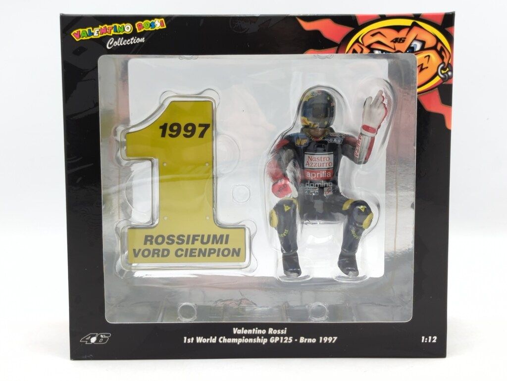 Paul'sModelArt 1/12MINICHAMPS VALENTINO ROSSI Collection 1st World Championship GP125 Brno 1997 31297024