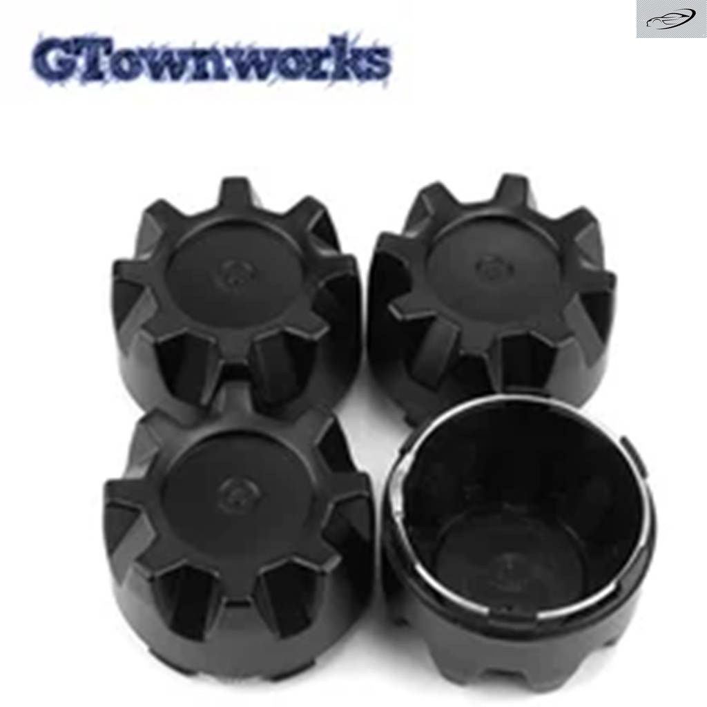 GTOWNWORKS 1個/4個 84MM3.31IN+ -1MM/80.3MM3.16IN+ -1MM ホイールキャップ センターキャップ リム用 外装 装飾
