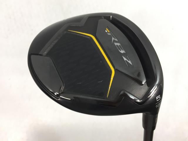 返品OK 【中古ゴルフクラブ】テーラーメイド RBZ BLACK(ブラック) フェアウェイ 2018 (USA仕様) ROCKET FUEL 55グラファイト 5W
