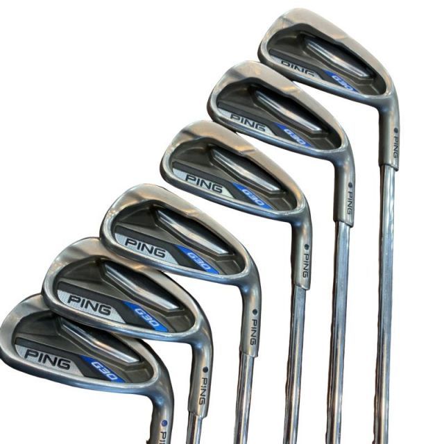 【中古】 ピン G30 6S アイアンセット IR CFS DISTANCE スチール (フレックスS) メンズ 男性用 右利き 右用 Cランク ゴルフクラブ