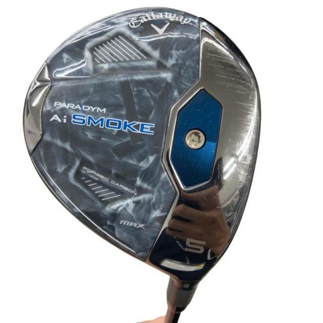 【中古】 キャロウェイ PARADYM Ai SMOKE MAX 5W フェアウェイウッド FW 純正特注シャフト (フレックスS) メンズ 男性用 右利き 右用 Cランク ゴルフクラブ