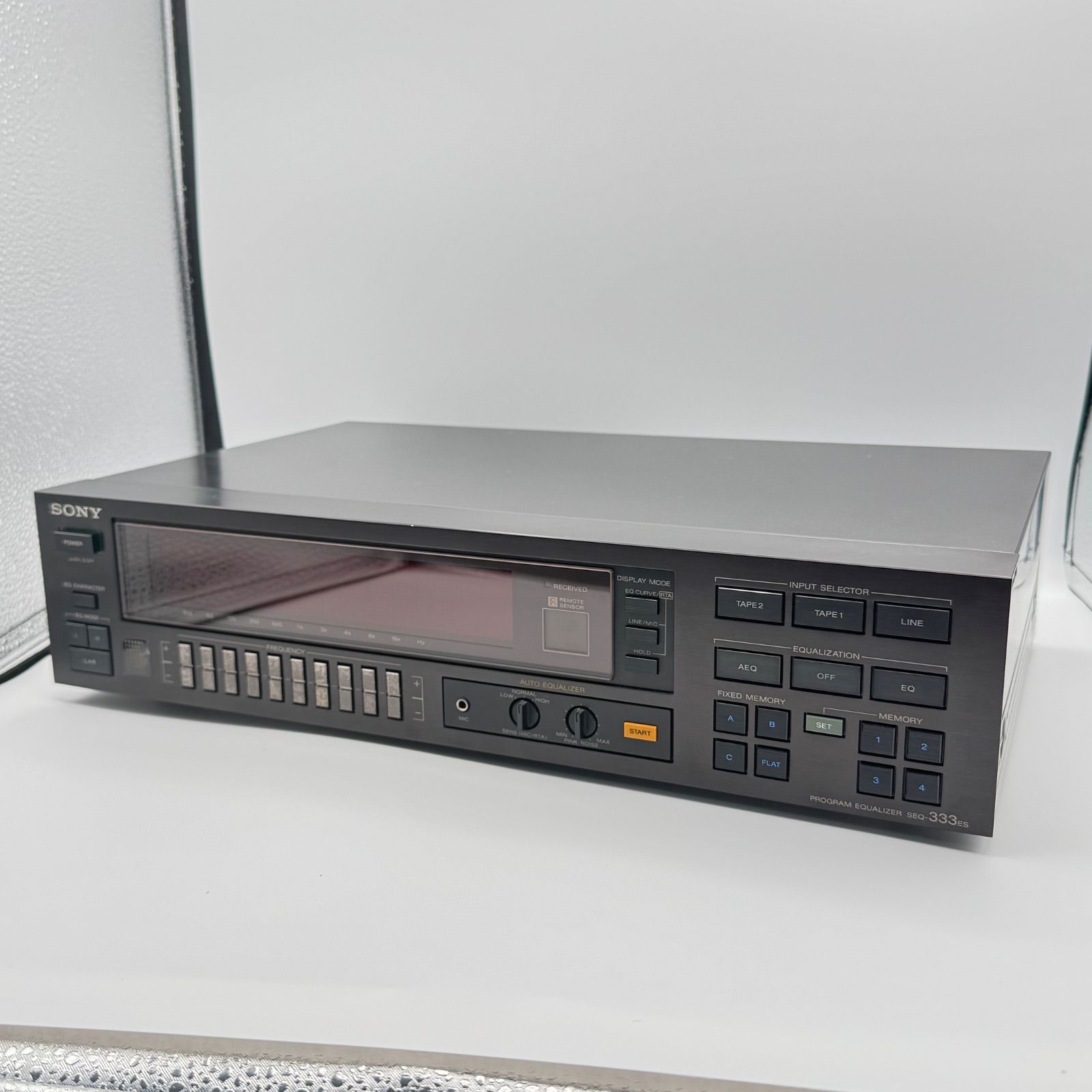 ソニー グラフィックイコライザー SONY SEQ-333ES ジャンク - メルカリ