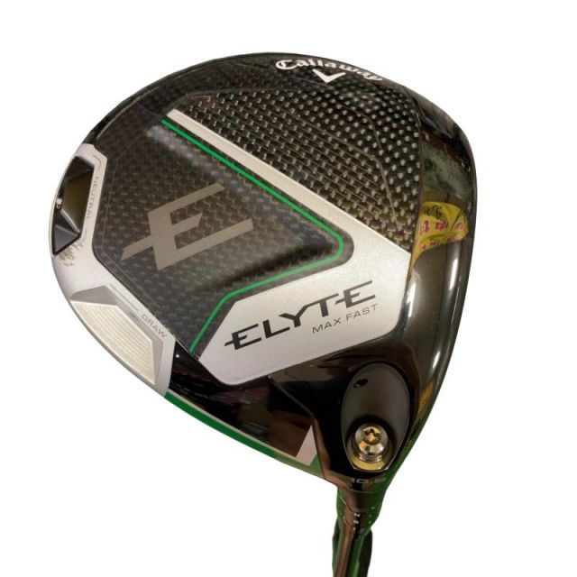 【中古】 キャロウェイ ELYTE MAX FAST 10.5° ドライバー DR LIN-Q GREEN 40 for CW(ELYTE DR) (フレックスS) メンズ 男性用 右利き 右用 Cランク ゴルフクラブ