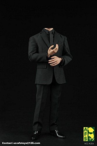 【新品】[TOYBARJAPAN] 1/6 フィギュア 用 アクセサリー/男性メンズ紳士スーツ アウトフィットセット (ヘッド、素体は含まりません) 8e1f46b5