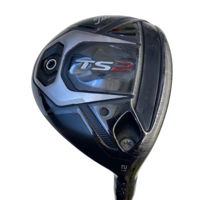 【中古】 タイトリスト TS2 21° フェアウェイウッド FW リシャフト (フレックスその他) メンズ 男性用 右利き 右用 Dランク ゴルフクラブ