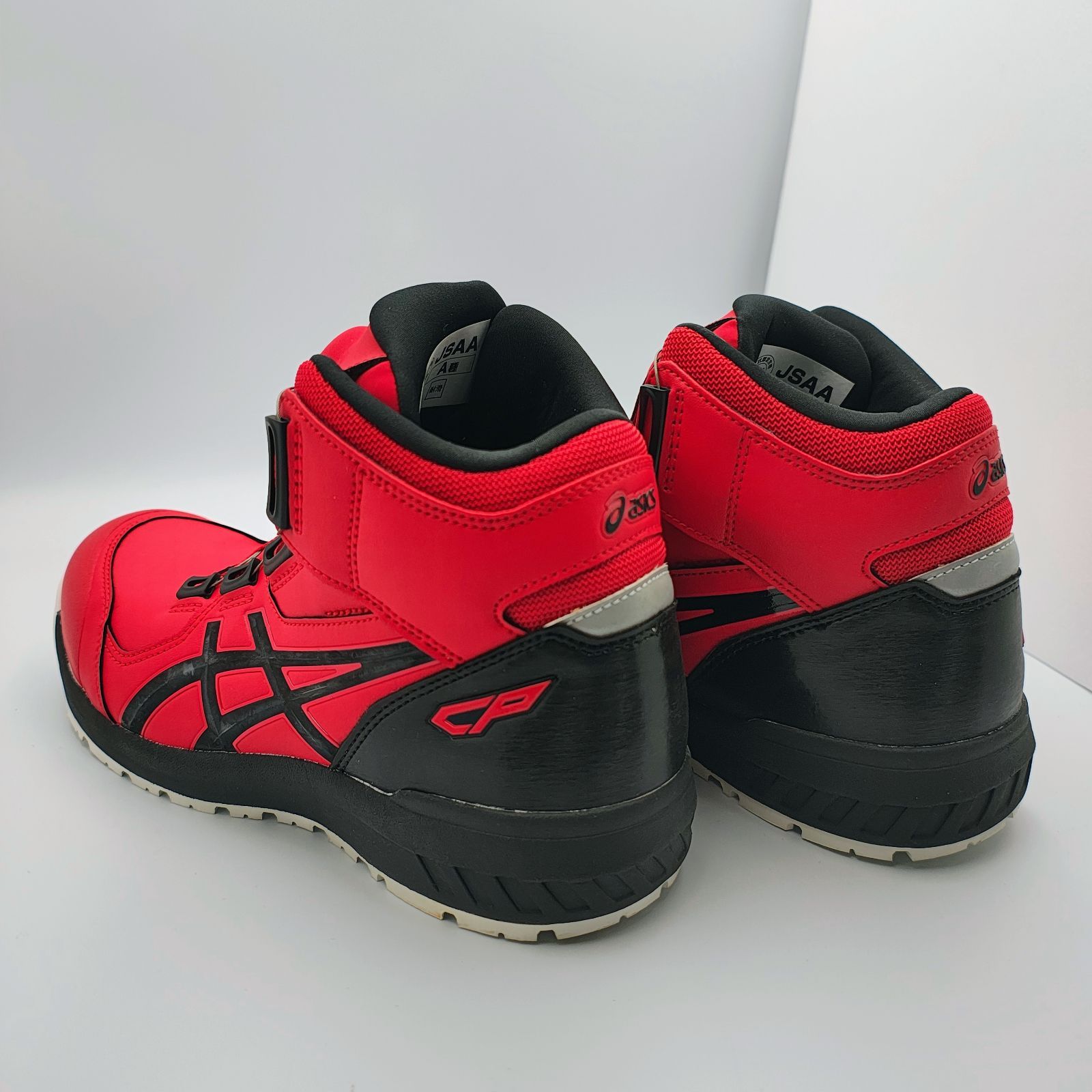アシックス 安全靴 ウィンジョブ CP304 BOA クラシックレッド×ブラック