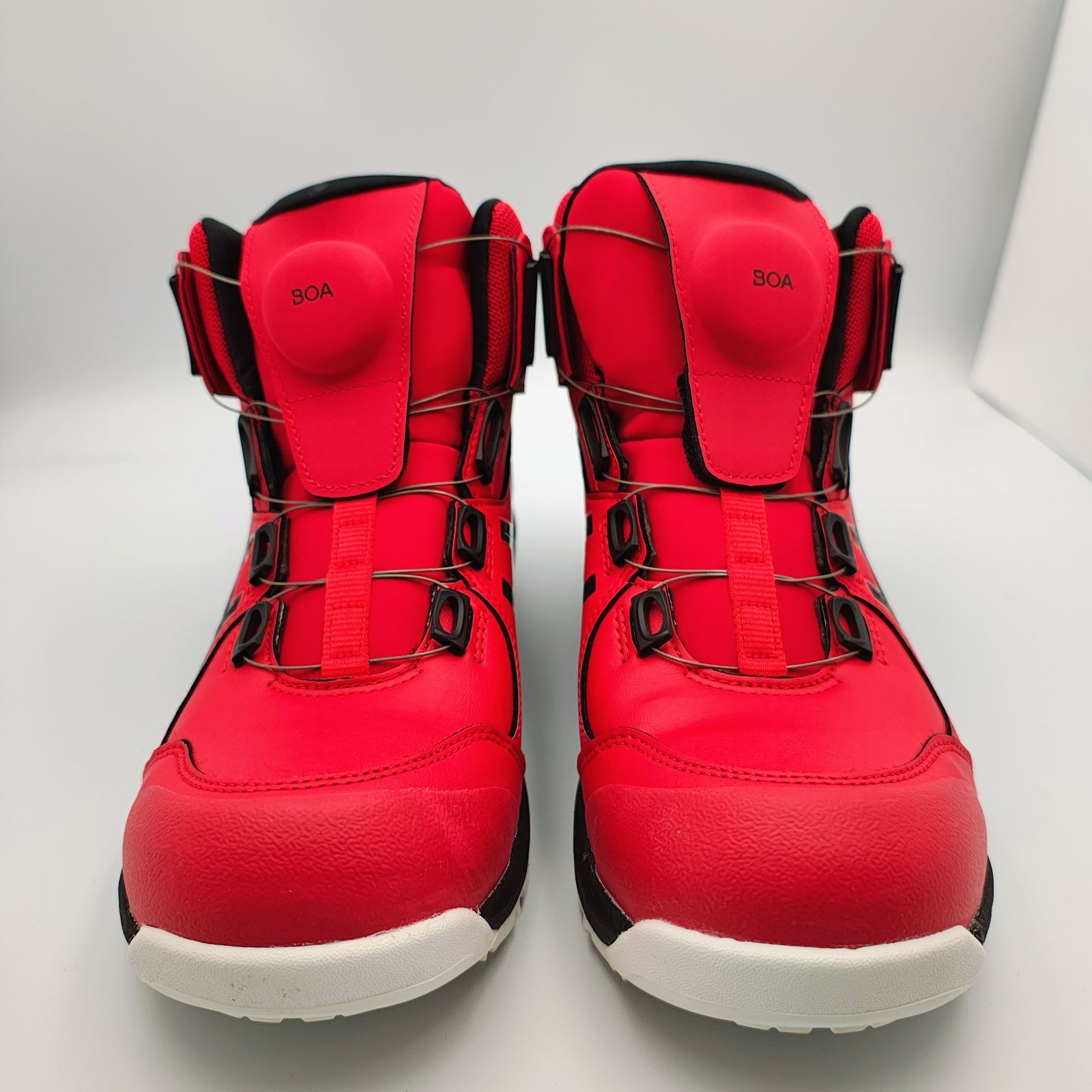 アシックス 安全靴 ウィンジョブ CP304 BOA クラシックレッド×ブラック