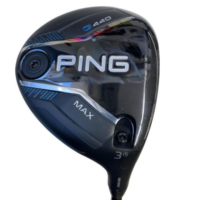 【中古】 ピン G440 MAX 3W フェアウェイウッド FW PING TOUR 2.0 BLACK 75(FW) (フレックスX) メンズ 男性用 右利き 右用 Dランク ゴルフクラブ