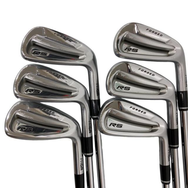 【中古】 プロギア RS FORGED(2018) 6S アイアンセット IR スペックスチールIII Ver.2 (フレックスS) メンズ 男性用 右利き 右用 Cランク ゴルフクラブ