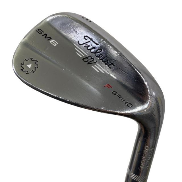 【中古】 タイトリスト VOKEY SPIN MILLED SM6 ツアークロム 48°/08°F ウェッジ WG NS PRO 950GH (フレックスS) メンズ 男性用 右利き 右用 Cランク ゴルフクラブ