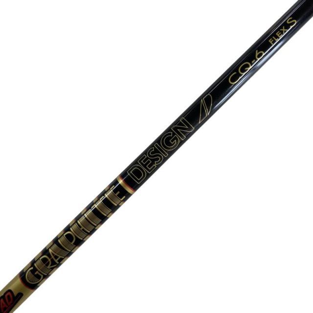 【中古】 コブラスリーブ付き(DARKSPEED系) グラファイトデザインドライバー用 シャフト Tour AD CQ-6 (フレックスS)Bランク ゴルフクラブ