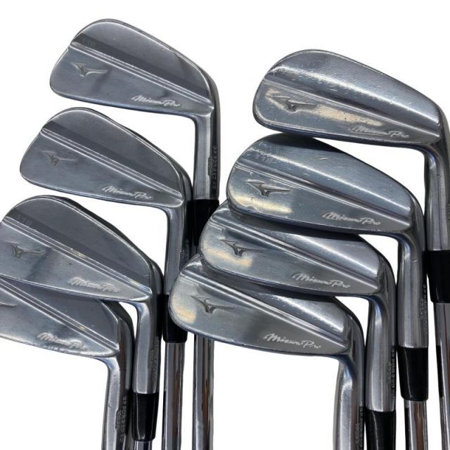 【中古】 ミズノ Mizuno Pro 118 8S アイアンセット IR 純正特注シャフト (フレックスS) メンズ 男性用 右利き 右用 Cランク ゴルフクラブ
