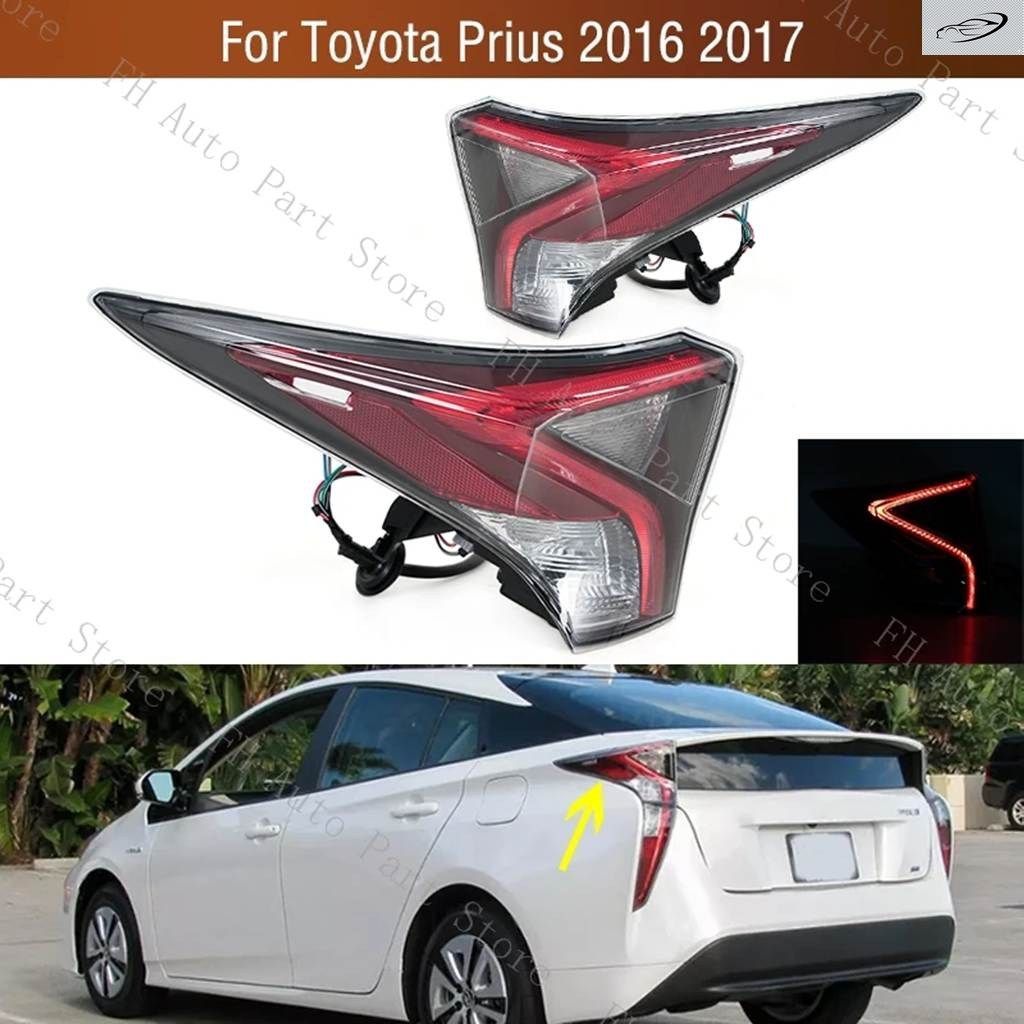 8155047291 8156147281 車用 リア バンパー テールライト ブレーキ パーキング ストップ リバースランプ トヨタ プリウス 2016 2017 テール