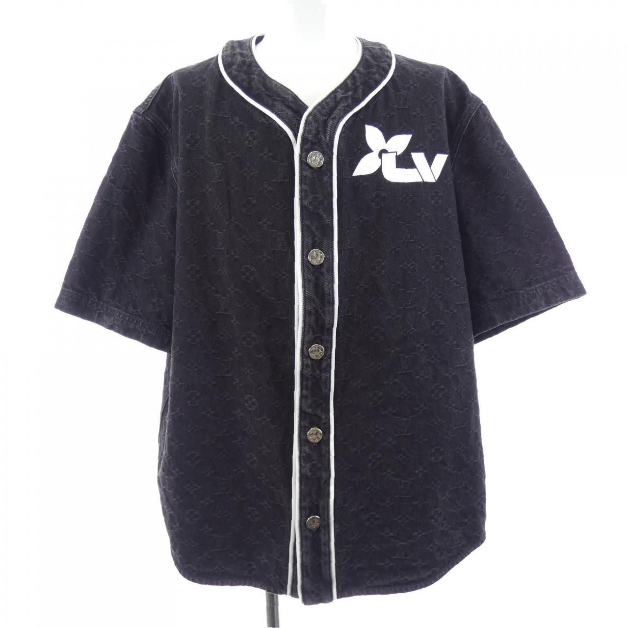 ルイヴィトン LOUIS VUITTON モノグラムショートスリーブデニムシャツ HPS12WUZD S/Sシャツ