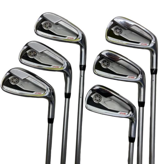 【中古】 ヤマハ RMX 216 7S アイアンセット IR FUBUKI Ai 50 (フレックスR) メンズ 男性用 右利き 右用 Dランク ゴルフクラブ