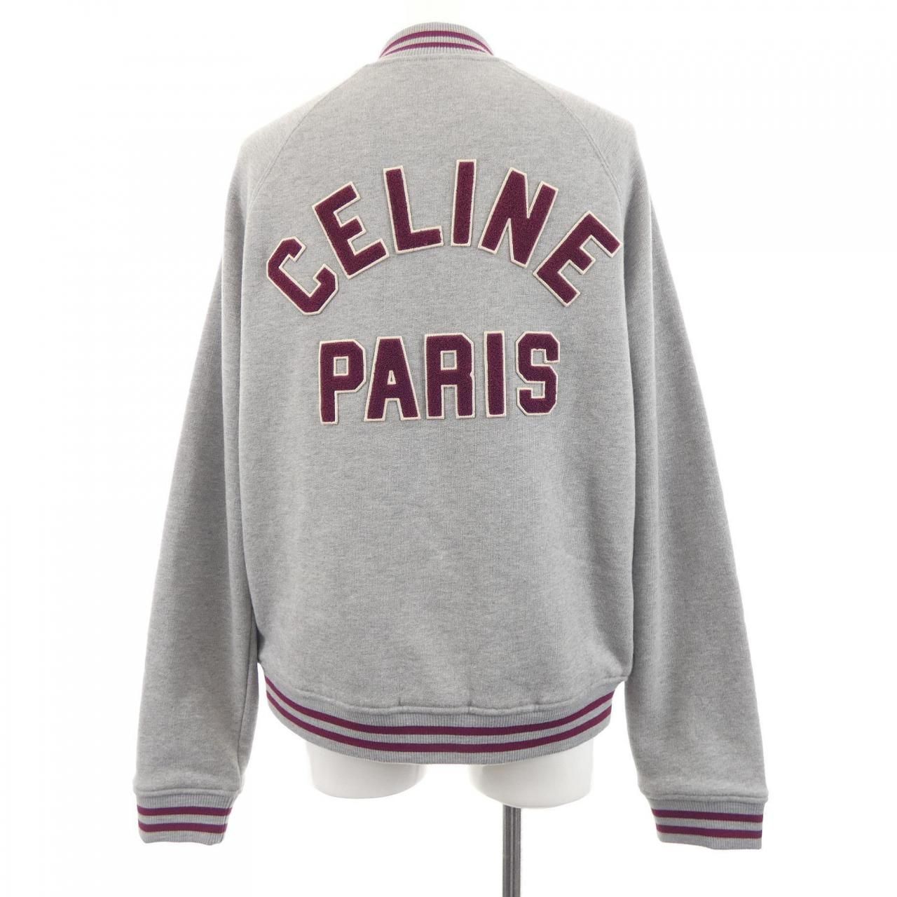 セリーヌ CELINE CELINE テディカレッジジャケット 2Y16D345F ブルゾン